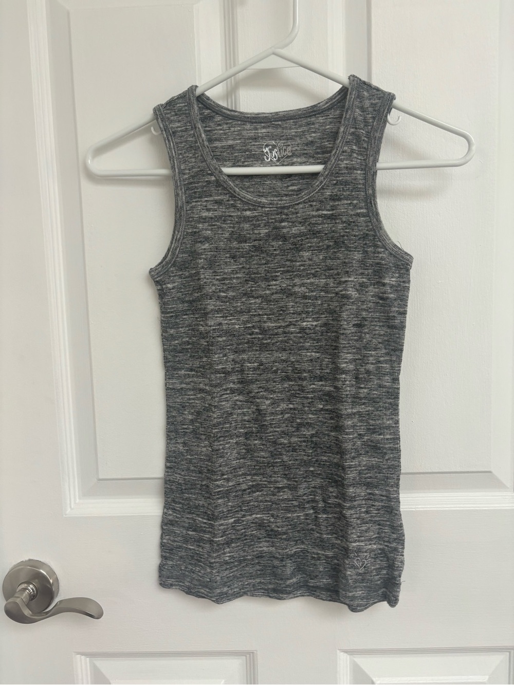 Justice Girls Gray Tank Top